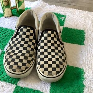 Checkered Vans